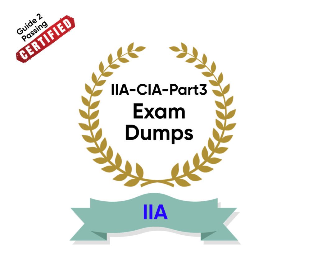 Latest IIA-CIA-Part3 Dumps Book