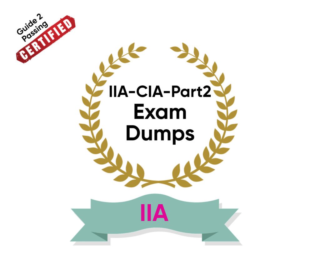 IIA-CIA-Part3 Zertifikatsdemo