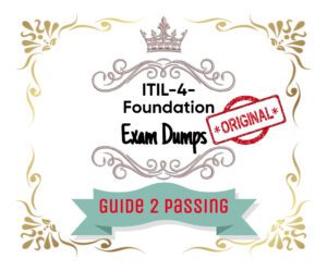 ITIL-4-FOUNDATION exam prep Archives - Guide 2 Passing