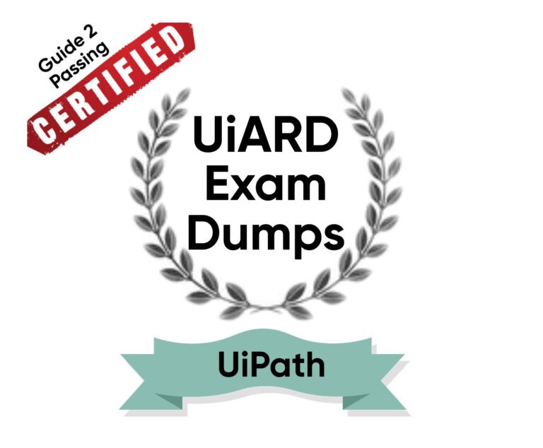 UiPath-ARDv1 Sure Pass