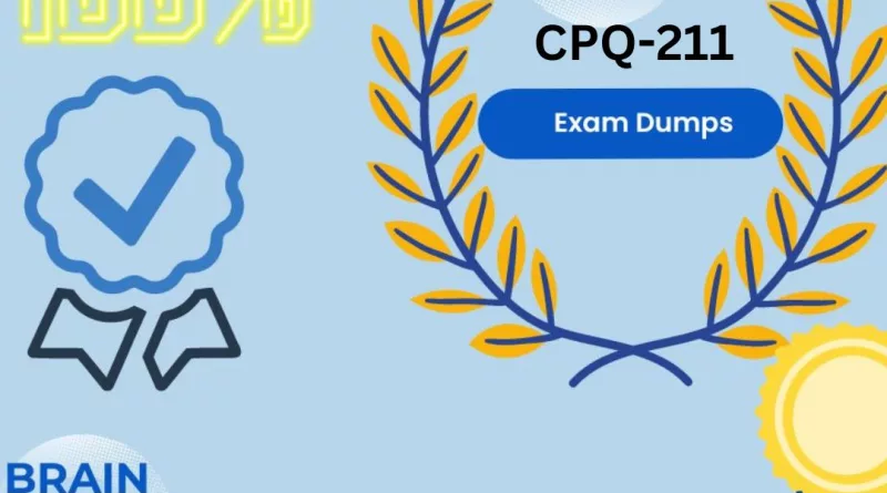 CPQ-211 Exam Dumps