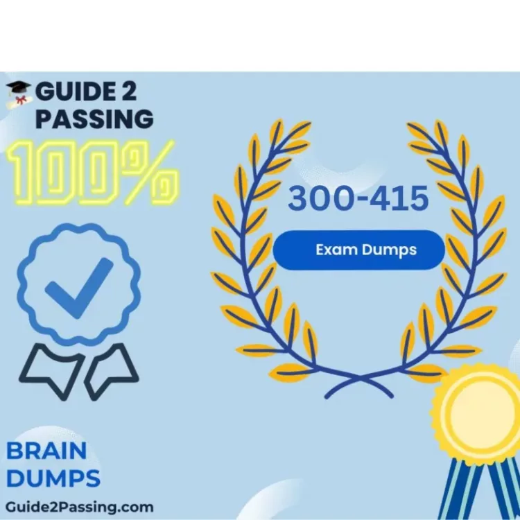 Get Ready To Pass Your Cisco 300-415 Exam Dumps, Guide2 Passing